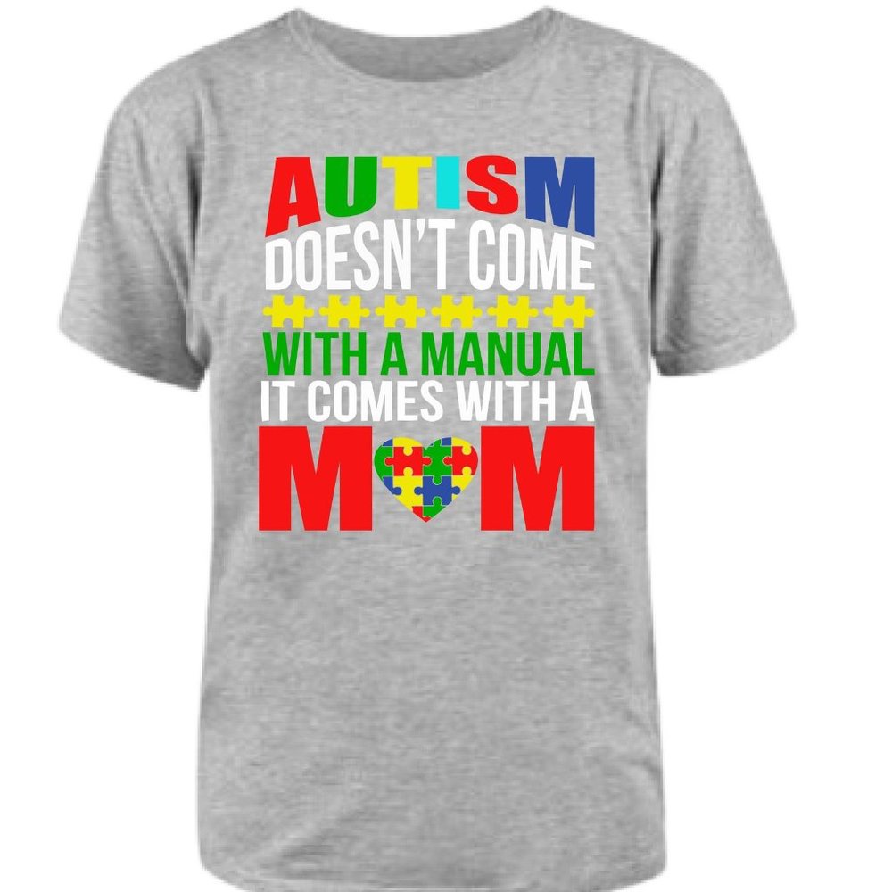Autism Manual Cotton Jersey T-shirts